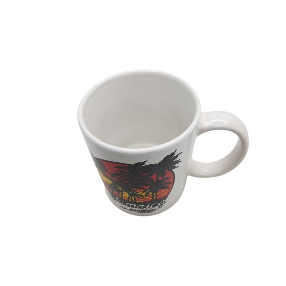 vintage porcelain jamaica no problem coffee mug - Picture 3 of 4